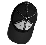New Era Structured Stretch Cotton Cap with B-Epic Patch - Black