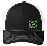 Classic Trucker Cap with B-Epic Patch - Black & White
