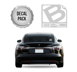 B-Epic Mini Decal Pack - White